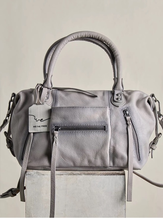 We The Free Handbags - We The Free Baby Emerson Dove Gray with white bunny charm!!! Both sold out!!